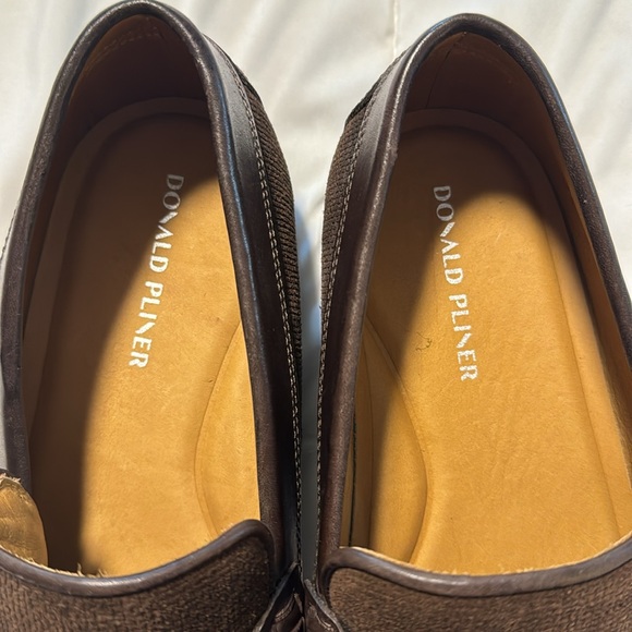 Donald J. Pliner Brown Loafers
